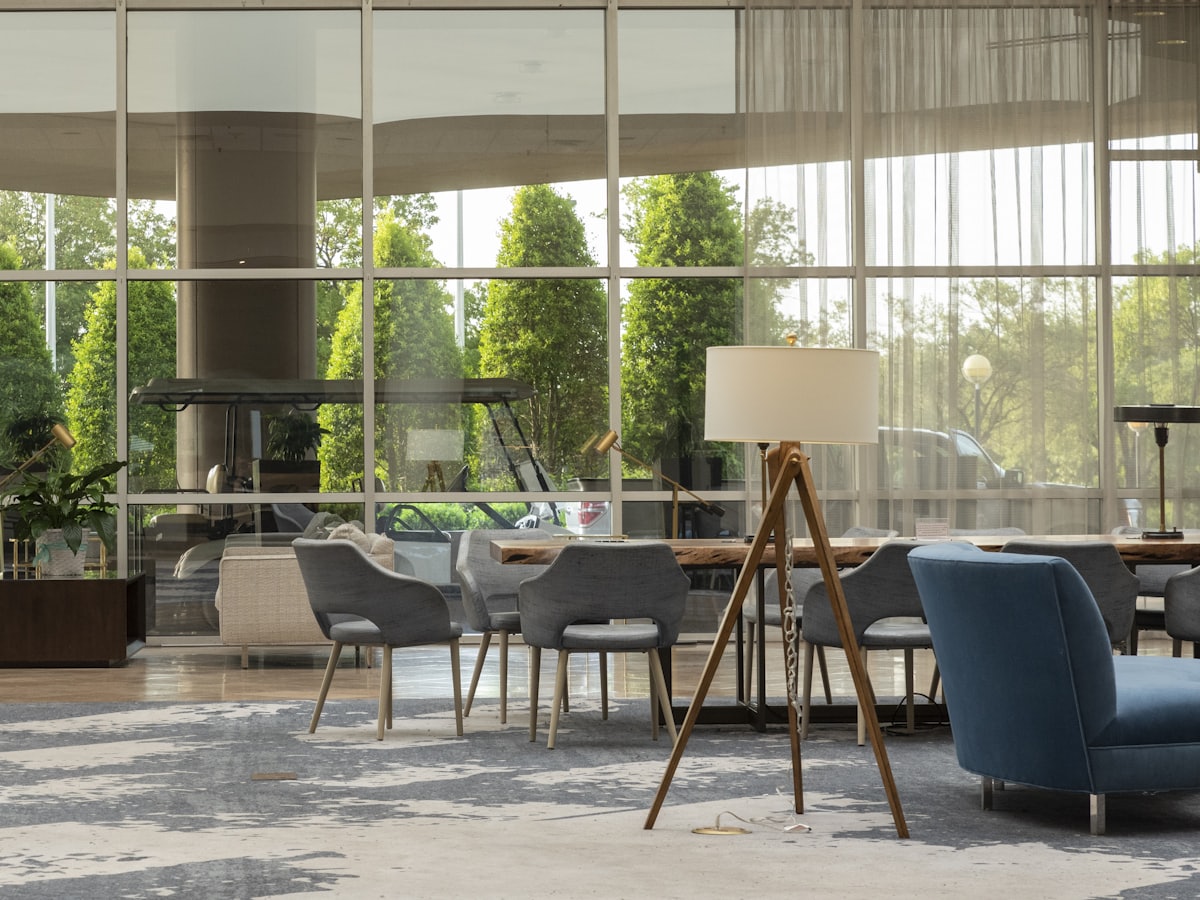 Arrival lounge (illustrative)