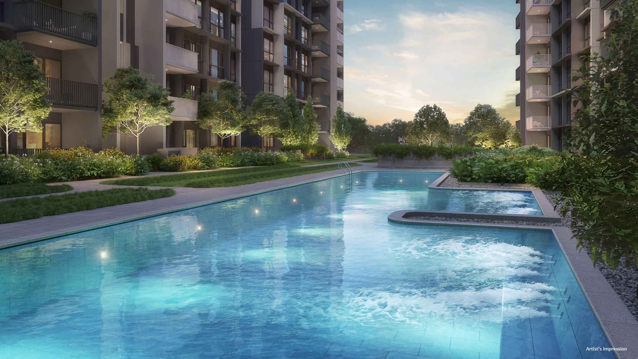 Pool deck (illustrative)